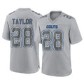 BIPIHUC IN.Colts #28 Jonathan Taylor Player Gray Atmosphere Fashion Home Game Stitched Jerseys