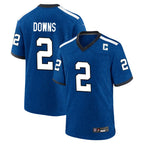 BIPIHUC IN.Colts #2 Josh Downs Player Royal Alternate Indiana Nights Home Game Stitched Jerseys