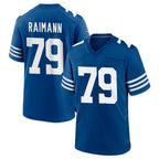 BIPIHUC IN.Colts #79 Bernhard Raimann Player Royal Limited Home Game Stitched Jerseys