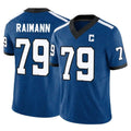 BIPIHUC IN.Colts #79 Bernhard Raimann Player Royal Limited Indiana Nights Alternate Vapor F.U.S.E. Home Game Stitched Jerseys