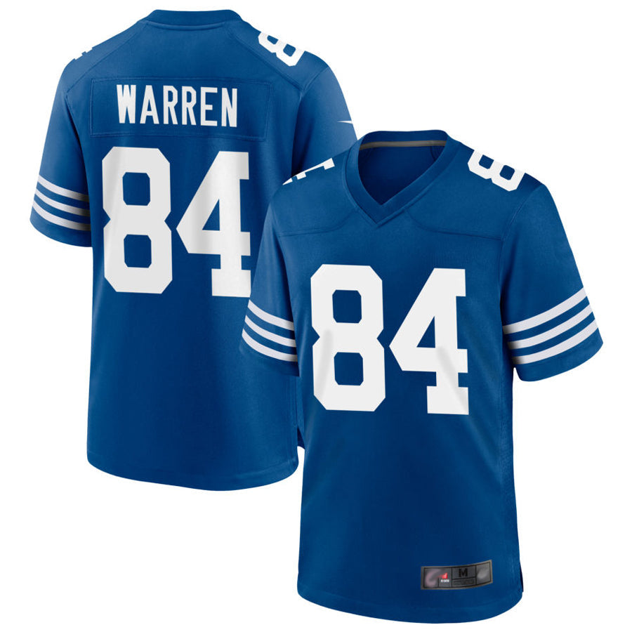 BIPIHUC IN.Colts #84 Tyler Warren Player Royal Limited Game Stitched Jerseys