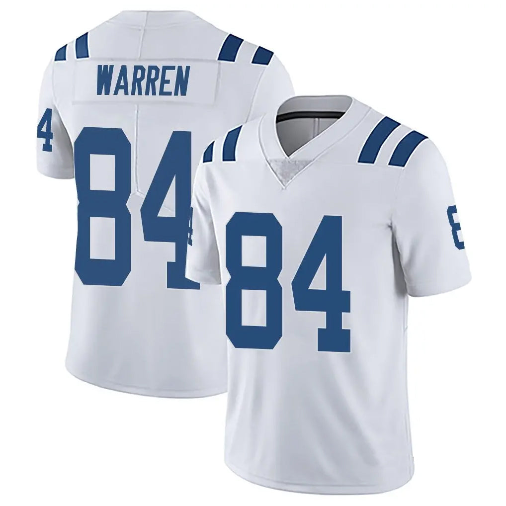 BIPIHUC IN.Colts #84 Tyler Warren Player White Vapor Limited Stitched Jerseys