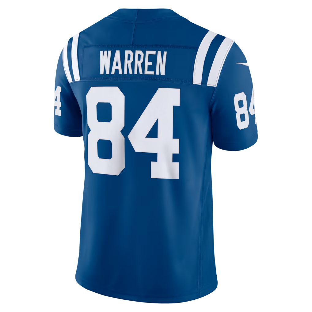 BIPIHUC IN.Colts #84 Tyler Warren Tyler Warren Royal Team Vapor F.U.S.E. Stitched Limited Jerseys