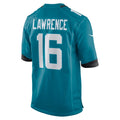 BIPIHUC J.Jaguars #16 Trevor Lawrence Teal Game Jersey Stitched Jerseys