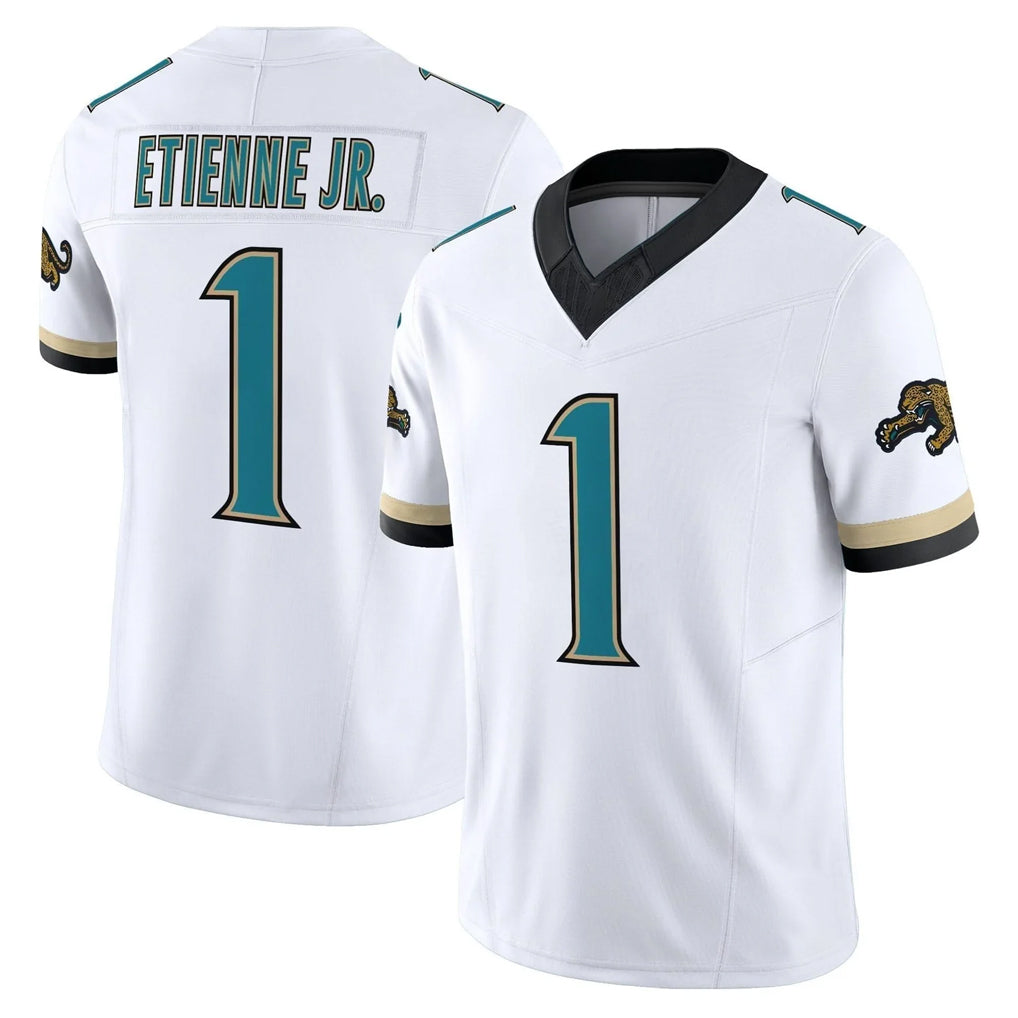 BIPIHUC J.Jaguars #1 Montaric Brown Player White Prowler Throwback Vapor F.U.S.E. Limited Home Game Stitched Jerseys