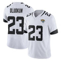 BIPIHUC J.Jaguars #23 Foyesade Oluokun Player White Vapor F.U.S.E. Limited Home Game Stitched Jerseys