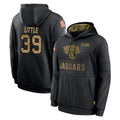 BIPIHUC J.Jaguars #39 Cam Little Player Black Salute to Service Hoodies Limited Game Stitched Jerseys