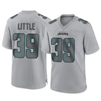 BIPIHUC J.Jaguars #39 Cam Little Player Gray Atmosphere Fashion Home Game Stitched Jerseys