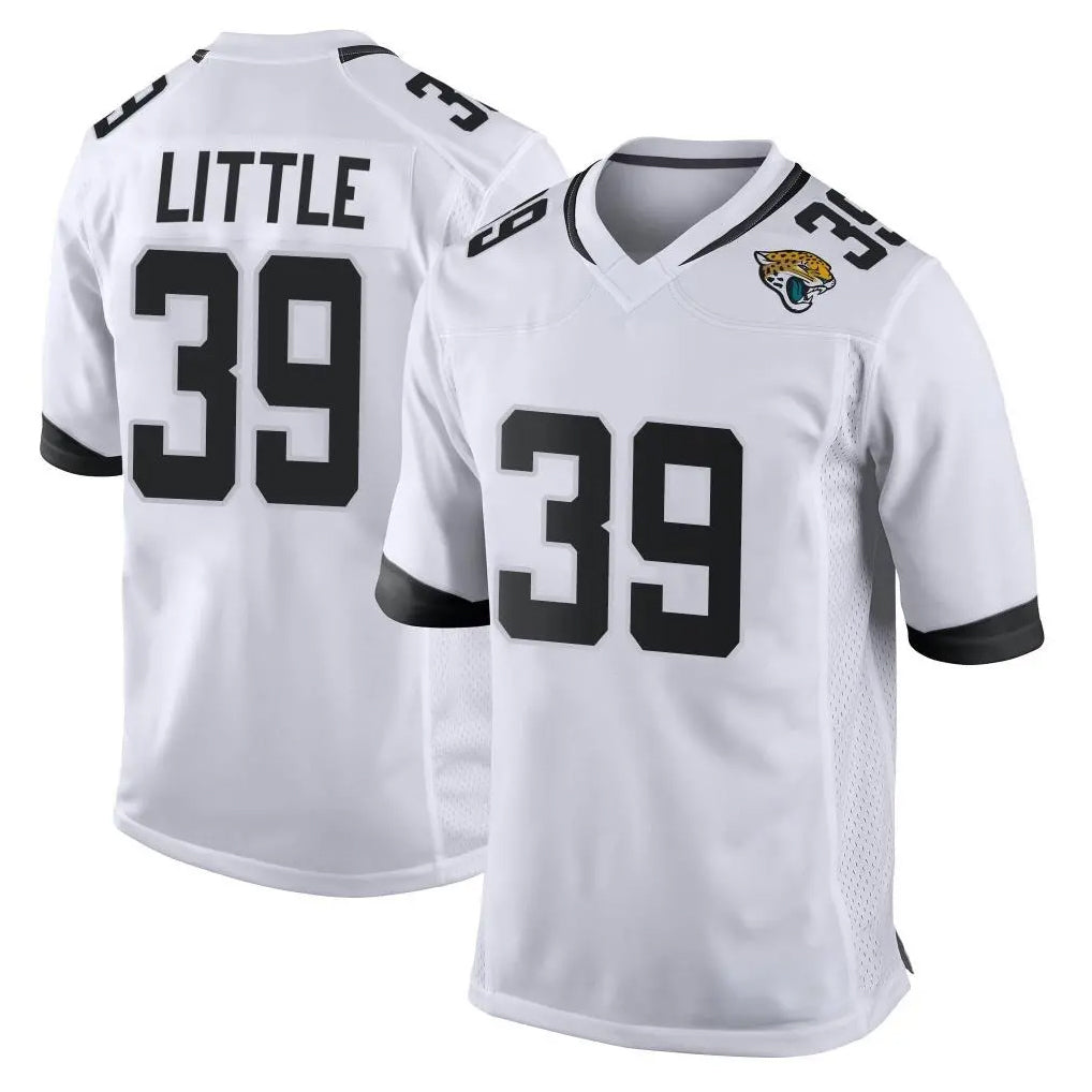 BIPIHUC J.Jaguars #39 Cam Little Player White Home Game Stitched Jerseys