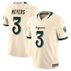 BIPIHUC J.Jaguars #3 Jakobi Meyers Natural 2026 Rivalries Collection Limited Stitched Jerseys