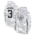 BIPIHUC J.Jaguars #3 Jakobi Meyers Player Arctic Camo Salute to Service Hoodies Limited Game Stitched Jerseys