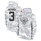 BIPIHUC J.Jaguars #3 Jakobi Meyers Player Arctic Camo Salute to Service Hoodies Limited Game Stitched Jerseys