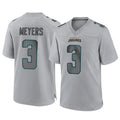 BIPIHUC J.Jaguars #3 Jakobi Meyers Player Gray Atmosphere Fashion Home Game Stitched Jerseys