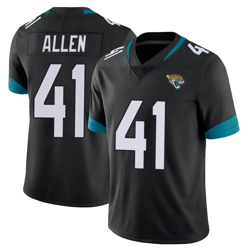BIPIHUC J.Jaguars #41 Josh Hines-Allen Player Black Vapor Untouchable Limited Home Game Stitched Jerseys