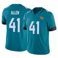 BIPIHUC J.Jaguars #41 Josh Hines-Allen Player Teal Vapor F.U.S.E. Limited Home Game Stitched Jerseys