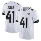 BIPIHUC J.Jaguars #41 Josh Hines-Allen Player White Vapor F.U.S.E. Limited Home Game Stitched Jerseys