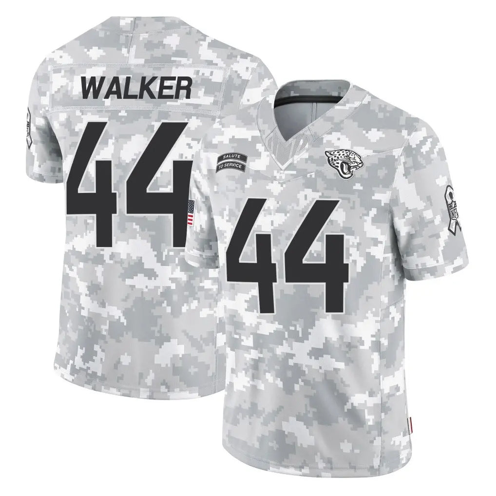BIPIHUC J.Jaguars #44 Travon Walker Player Arctic Camo Salute To Service Limited Game Stitched Jerseys