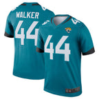 BIPIHUC J.Jaguars #44 Travon Walker Teal Legend Jersey American Stitched Jersey