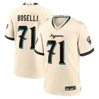 BIPIHUC J.Jaguars #71 Tony Boselli Natural 2026 Rivalries Collection Game Stitched Jerseys