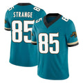 BIPIHUC J.Jaguars #85 Brenton Strange Player Teal Prowler Throwback Vapor F.U.S.E. Limited Home Game Stitched Jerseys