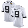BIPIHUC J.Jaguars #9 Logan Cooke Player White Home Game Stitched Jerseys