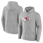 BIPIHUC KC.Chiefs Gray Pullover Hoodies Limited Blank Player Stitched Jerseys
