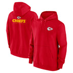 BIPIHUC KC.Chiefs Red Pullover Hoodies Limited Blank Player Stitched Jerseys