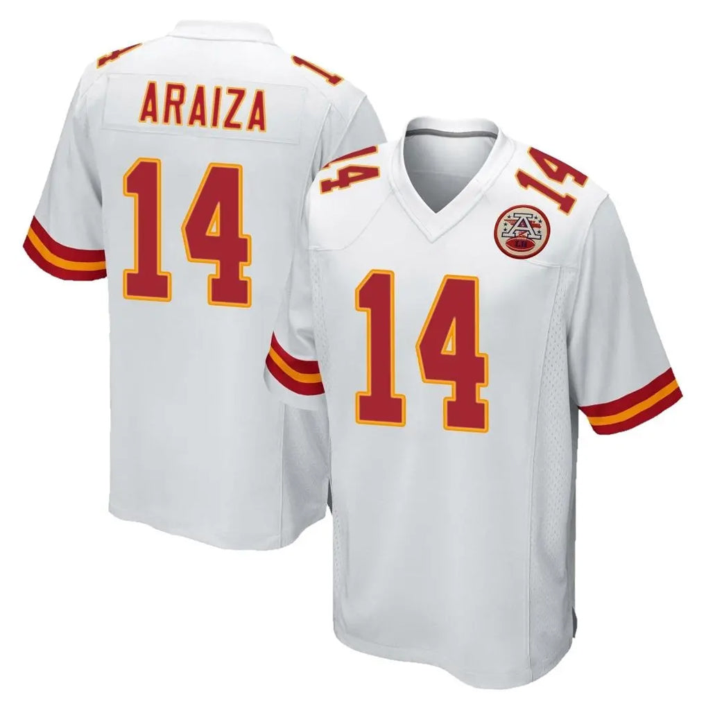 BIPIHUC KC.Chiefs #14 Matt Araiza Player White Home Game Stitched Jerseys