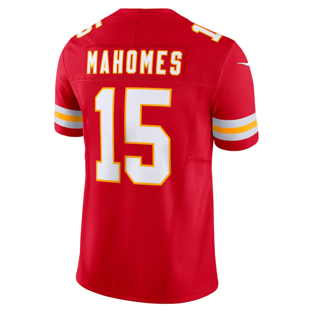 BIPIHUC KC.Chiefs #15 Patrick Mahomes Red Vapor F.U.S.E. Limited Stitched Jerseys