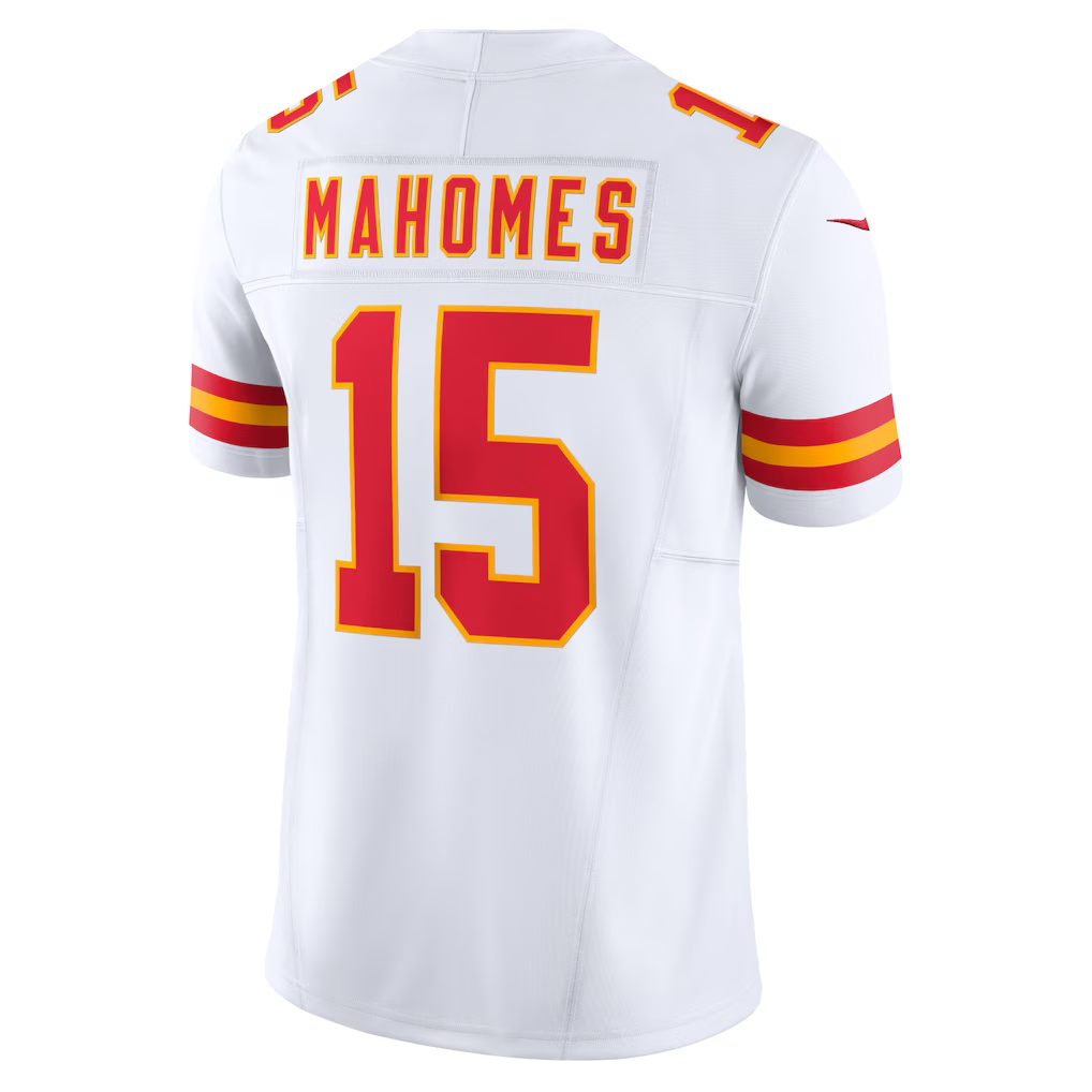 BIPIHUC KC.Chiefs #15 Patrick Mahomes White Vapor F.U.S.E. Limited Stitched Jerseys