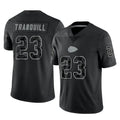 BIPIHUC KC.Chiefs #23 Drue Tranquill Player Black Limited Reflective Game Stitched Jerseys