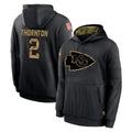 BIPIHUC KC.Chiefs #2 Tyquan Thornton Player Black Salute to Service Hoodies Limited Game Stitched Jerseys