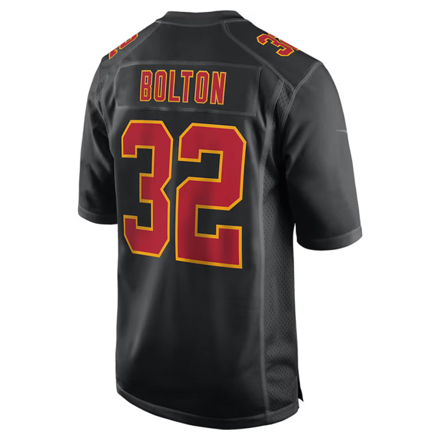 BIPIHUC KC.Chiefs #32 Nick Bolton Player Black Fashion Game Stitched Jerseys