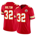 BIPIHUC KC.Chiefs #32 Nick Bolton Player Red Limited Vapor F.U.S.E. Home Game Stitched Jerseys