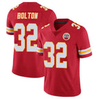 BIPIHUC KC.Chiefs #32 Nick Bolton Player Red Vapor Limited  Stitched Jerseys