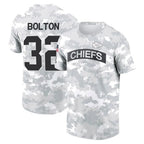 BIPIHUC KC.Chiefs #32 Nick Bolton Player Salute to Service Hoodies & T-Shirts Stitched Jerseys