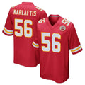 BIPIHUC KC.Chiefs #56 George Karlaftis Player Red Home Game Stitched Jerseys