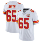 BIPIHUC KC.Chiefs #65 Trey Smith Player White Limited Vapor Untouchable Home Game Stitched Jerseys