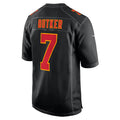 BIPIHUC KC.Chiefs #7 Harrison Butker Player Carbon Black Fashion Game Stitched Jerseys