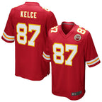 BIPIHUC KC.Chiefs #87 Travis Kelce Player Red Team Color Game Stitched Jerseys