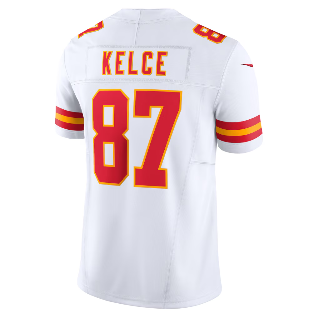 BIPIHUC KC.Chiefs #87 Travis Kelce White Vapor F.U.S.E. Limited Stitched Jerseys
