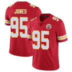 BIPIHUC KC.Chiefs #95 Chris Jones Player Red Limited Vapor Untouchable Home Game Stitched Jerseys