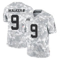 BIPIHUC KC.Chiefs #9 Kenneth Walker III Player Arctic Camo Salute To Service Limited Game Stitched Jerseys