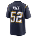 BIPIHUC LA.Chargers #52 Khalil Mack Player Navy Alternate Game Stitched Jerseys