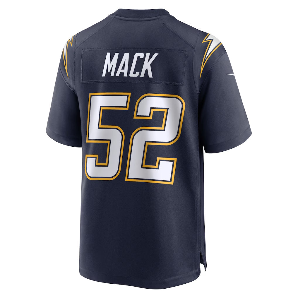 BIPIHUC LA.Chargers #52 Khalil Mack Player Navy Alternate Game Stitched Jerseys