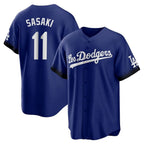 BIPIHUC LA.Dodgers #11 Roki Sasaki Player Royal City Connect Home Game Stitched Jerseys