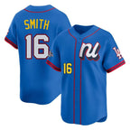 BIPIHUC LA.Dodgers #16 Will Smith Player Blue All-Star Limited Home Stitched Jerseys