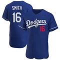 BIPIHUC LA.Dodgers #16 Will Smith Player Royal Limited Elite Home Stitched Jerseys