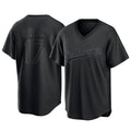 BIPIHUC LA.Dodgers #17 Shohei Ohtani Player Black Pitch Fashion T-shirt Stitched Jerseys