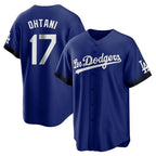 BIPIHUC LA.Dodgers #17 Shohei Ohtani Player Royal City Connect Home Game Stitched Jerseys